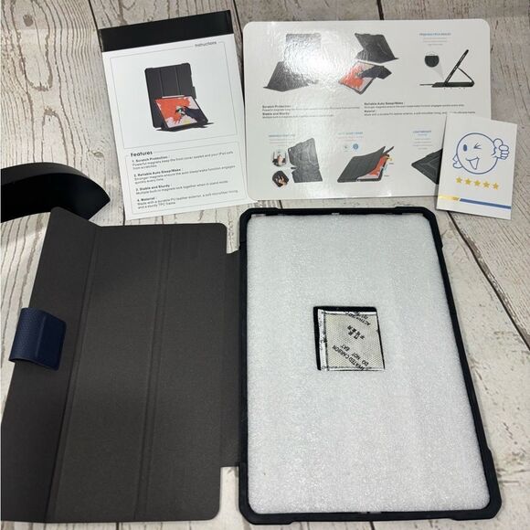‼️final must bundle‼️ New Miesherk iPad BLUE Tablet Case - Picture 3 of 10